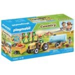 PLAYMOBIL 71442 COUNTRY - TRACTOR WITH TRAILER AND WATER TANK