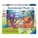 RAVENSBURGER FLOOR PUZZLE FISHIES 24PCS 03041