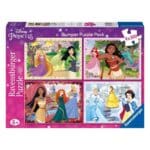 RAVENSBURGER PUZZLE 4X100PCS - PRINCESS 05229