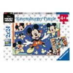 RAVENSBURGER 2X24 PCS PUZZLE - MICKEY MOUSE 05578
