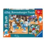 RAVENSBURGER 3X49 PIECES PUZZLE SMURFS 05625