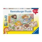 RAVENSBURGER 2X12 PUZZLE FAIRIES  MERMAIDS 05663