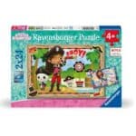 RAVENSBURGER PUZZLE 2x24 PCS - GUBBYS DOLLHOUSE 05710