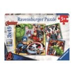 RAVENSBURGER 3X49 PCS PUZZLE AVENGERS 08040