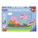 RAVENSBURGER 2X24 PCS PUZZLE PEPPA PIG 09082