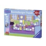 RAVENSBURGER 2X24 PCS PUZZLE PEPPA PIG IN ART CLASS  09099