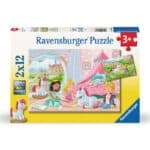 RAVENSBURGER PUZZLE 2x12 PCS - PRINCESS 12000858
