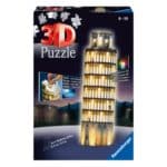 RAVENSBURGER 3D PUZZLE NIGHT EDITION 216 PCS TOWER OF PISA 12515