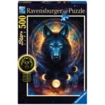 RAVENSBURGER 500 PCS PUZZLE WOOLF - STARLINE