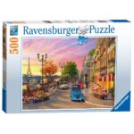 RAVENSBURGER 500 PCS PUZZLE A NIGHT IN PARIS