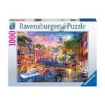RAVENSBURGER PUZZLE 1000PCS AMSTERDAM 19945