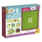 REAL FUN CAROTINA BABY 9 PROGRESSIVE PUZZLES - THE FARM 95483