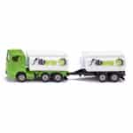 SIKU TRUCK WITH TANK TRUCK SUPERSTRUCTURE AND TRAILER SI001690