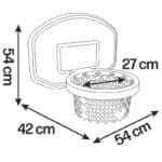 SMOBY BASKETBALL HOOP 820700 - Image 5