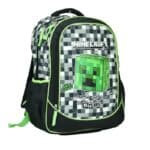 GIM NURSERY BACKPACK OVAL MINECRAFT GREY STONE 316-01031
