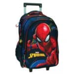 GIM TROLLEY BACKPACK - SPIDERMAN BLUE NET 337-04074