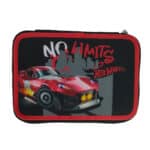 GIM DOUBLE PENCIL CASE HOT WHEELS RETRO 349-29100
