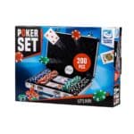 CLOWN GAMES POKER SET ALU CASE 202 PIECES