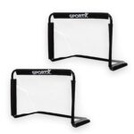 SPORTX METAL SOCCER GOAL SET 2 GOALS 78X56X45CM
