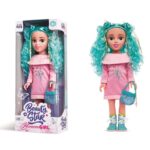 KIDS HITS BEAUTY STAR DOLL FLOWERY SPRING BLOSSOM GIRL 45.7 CM