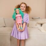 KIDS HITS BEAUTY STAR DOLL FLOWERY SPRING BLOSSOM GIRL 45.7 CM - Image 3