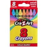 CRA-Z-ART 8 CRAYONS 10212