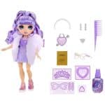 RAINBOW HIGH CREATIVE CRYSTALS FASHION DOLL- VIOLET - PURPLE 121404EUC - Image 3