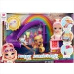 RAINBOW HIGH LITTLE POOL WITH DOLL 522249EUC