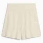 PUMA ESS ELEVATED HIGH RISE RIB SHORTS 5 WOMEN 685026