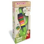 BONTEMPI SAXOPHONE WITH 8 COLOURED KEYS AND NOTES  32 2835