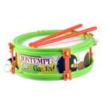 BONTEMPI MARCHING DRUM WITH SHOULDER STRAP AND STICKS 50 1935 - Image 2