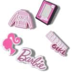 CROCS JIBBITZ BARBIE PINK 5 PACK 10012070
