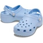 CROCS CLASSIC PLATFORM PEARL CLOG 211231 - Image 2