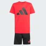 ADIDAS BIG LOGO TEE SET KIDS JC9716