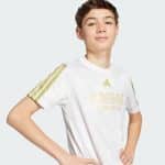 ADIDAS HOUSE OF TIRO COLOURS OF FOOTBALL TEE JD0498 - Image 2