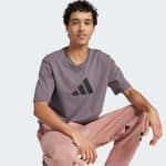 ADIDAS FUTURE ICONS 3 BAR LOGO TEE MEN JD4921 - Image 6