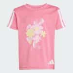 ADIDAS TRAIN ESSENTIALS FLOWER PRINT SET KIDS JI6112 - Image 2
