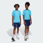 ADIDAS TR-ES 3-STRIPES TEE AND SHORTS SET JJ1031 - Image 7