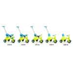 MOLTO URBAN TRIKE II CITY - 5 IN 1 GREEN 16216 - Image 2