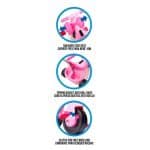 MOLTO URBAN TRIKE II CITY - 5 IN 1 PINK 16218 - Image 3