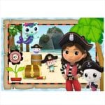 RAVENSBURGER 24 PCS FLOOR PUZZLE GABBYS DOLLHOUSE 03179 - Image 2