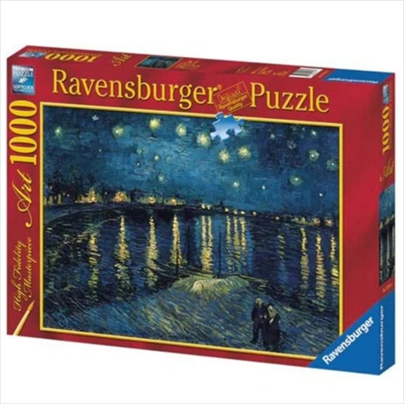 RAVENSBURGER 1000PCS - AC PUZZLE VAN GOGH - STARRY NIGHT 12000064