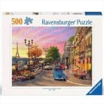 RAVENSBURGER PUZZLE 500 PCS A NIGHT IN PARIS 12000149
