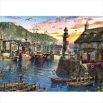 RAVENSBURGER PUZZLE 500 PCS SUNRISE AT THE PORT 12000212 - Image 2