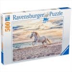 RAVENSBURGER PUZZLE 500 PCS WHITE HORSE 12000222