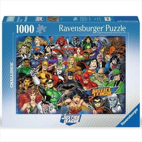 RAVENSBURGER 1000 PCS PUZZLE DC CHALLENGE 12000565