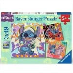 RAVENSBURGER 3X49 PCS PUZZLE STITCH 12001070