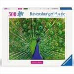 RAVENBURGER PUZZLE 500 PCS - PEACOCK 12001332