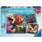 RAVENSBURGER 3X49 PCS PUZZLE SPIDERMAN MARVEL 12004115