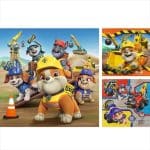 RAVENSBURGER PUZZLE 3X49 PCS  RUBBLE  CREW 12004168 - Image 2